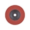 Pferd 7" x 5/8-11 Thd. POLIFAN Flap Disc - A-COOL SG INOX+ALU, Aluminum oxide, 80 Grit, Flat 62383 - alternate 3